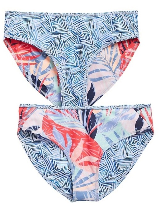 Athleta Other - Athleta Girl Reversible Palm Oasis Bikini Swim Bottoms size XL/14